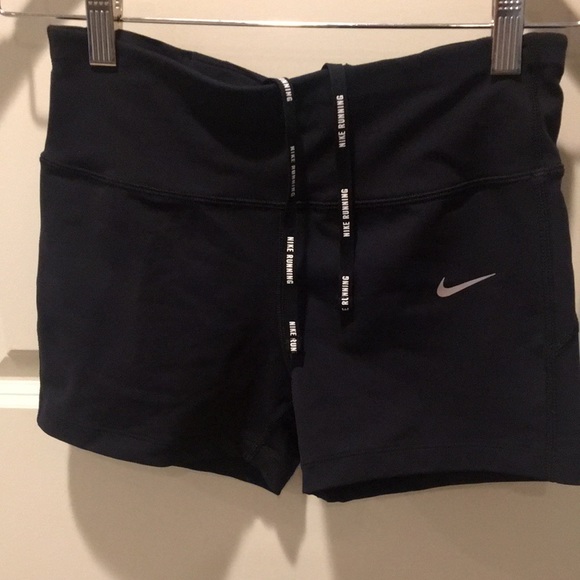 Nike Dri-Fit Pants - Like New! Nike Dri-Fit spandex black running shorts size small